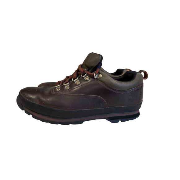 Timberland Men's Euro Hiker Boot Medium Brown Full-Grain Leather Size 10.5 - Picture 2 of 9